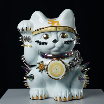 【数量限定受注】２６リーグ優勝記念　古賀崇洋氏コラボ　NEO MANEKINEKO ※お届け予定時期ご確認の上ご購入をお願いします